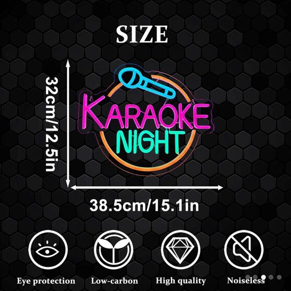 KARAOKE NEON LED SIGN - Picture 3 of 3